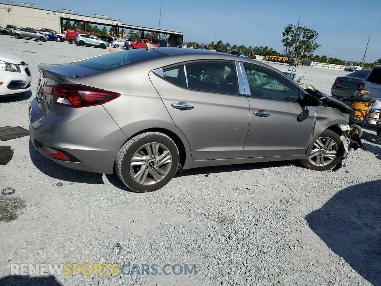 3 Photograph of a damaged car KMHD84LF9LU074172 HYUNDAI ELANTRA 2020