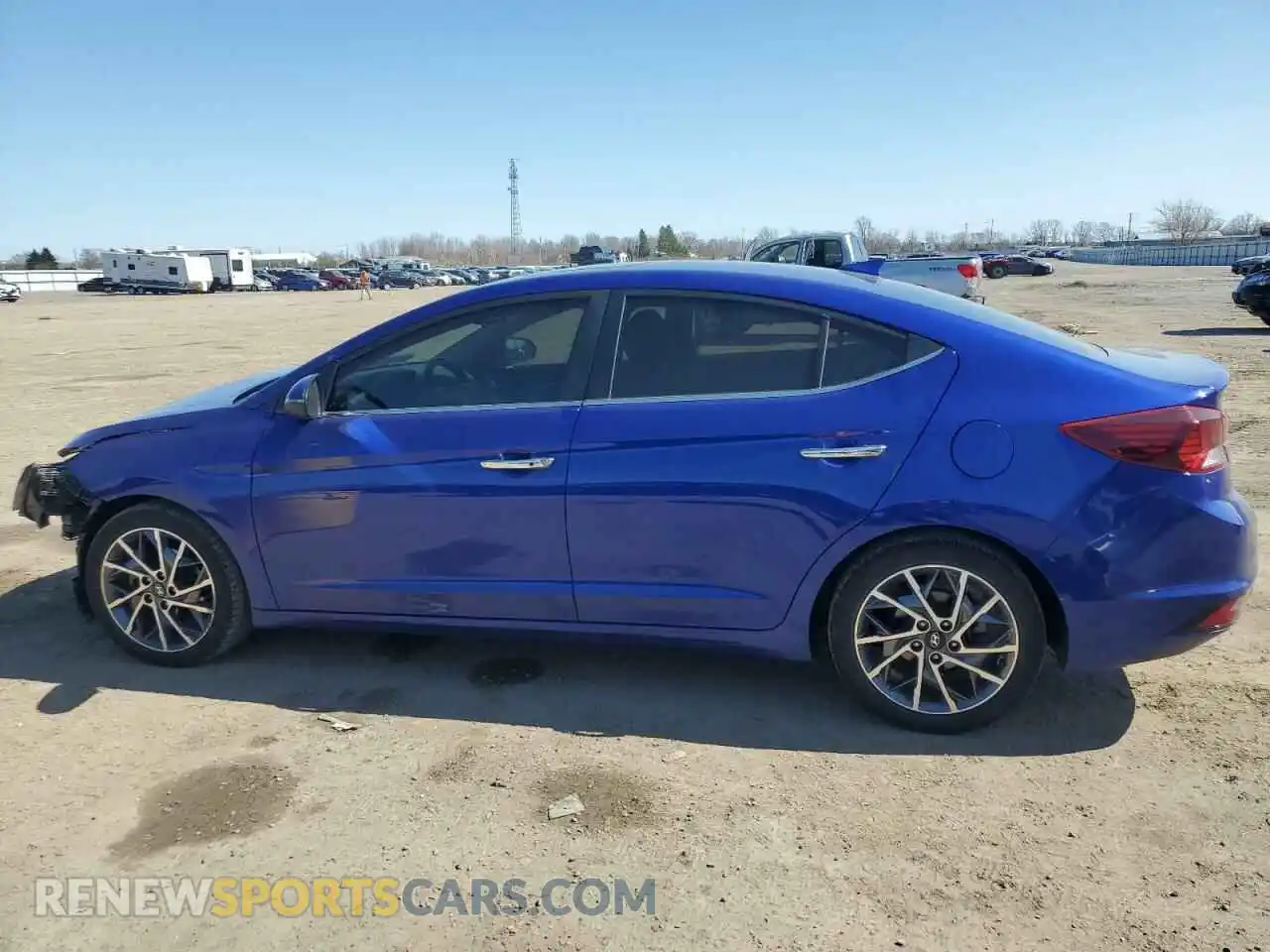 2 Photograph of a damaged car KMHD84LF9LU895434 HYUNDAI ELANTRA 2020