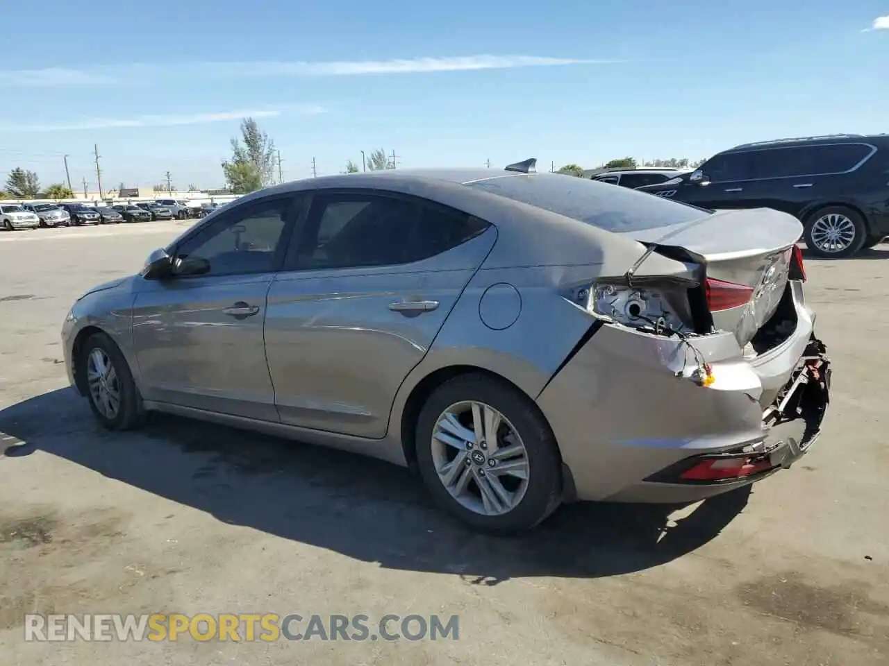 2 Photograph of a damaged car KMHD84LF9LU896521 HYUNDAI ELANTRA 2020