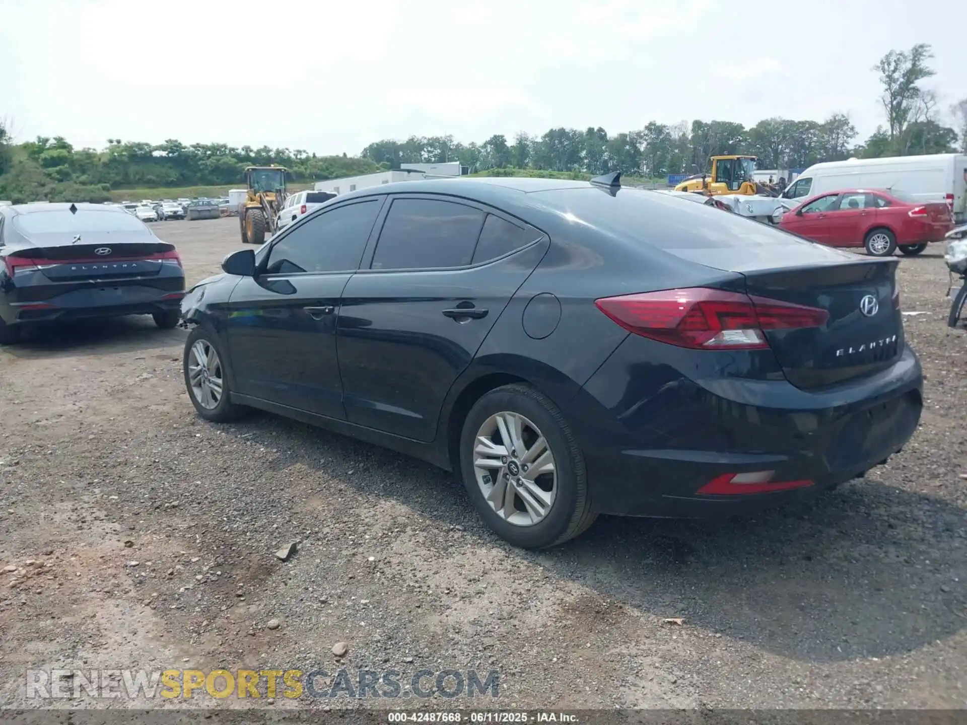3 Photograph of a damaged car KMHD84LFXLU077789 HYUNDAI ELANTRA 2020