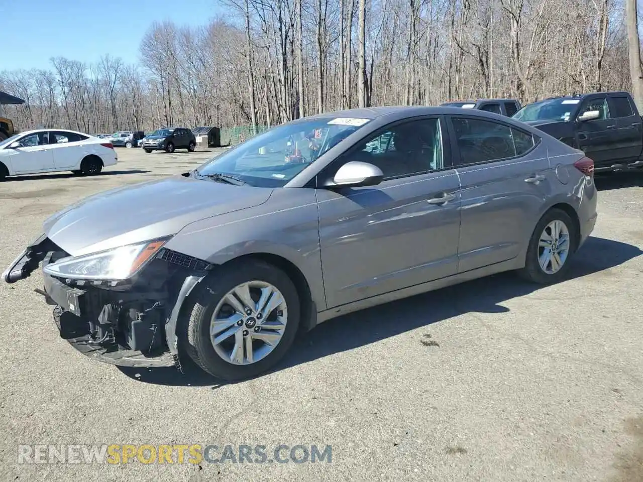 1 Photograph of a damaged car KMHD84LFXLU995669 HYUNDAI ELANTRA 2020