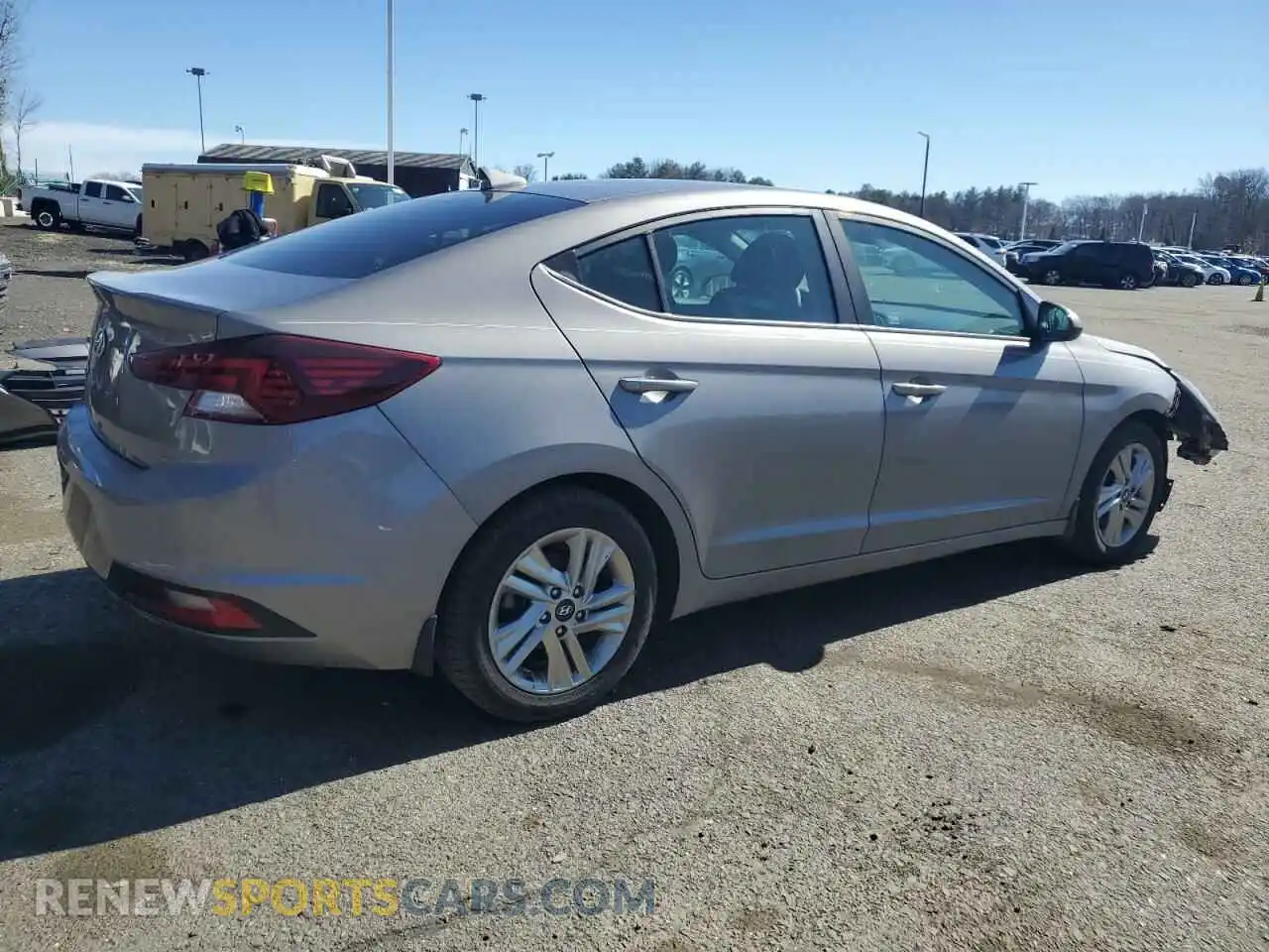 3 Photograph of a damaged car KMHD84LFXLU995669 HYUNDAI ELANTRA 2020