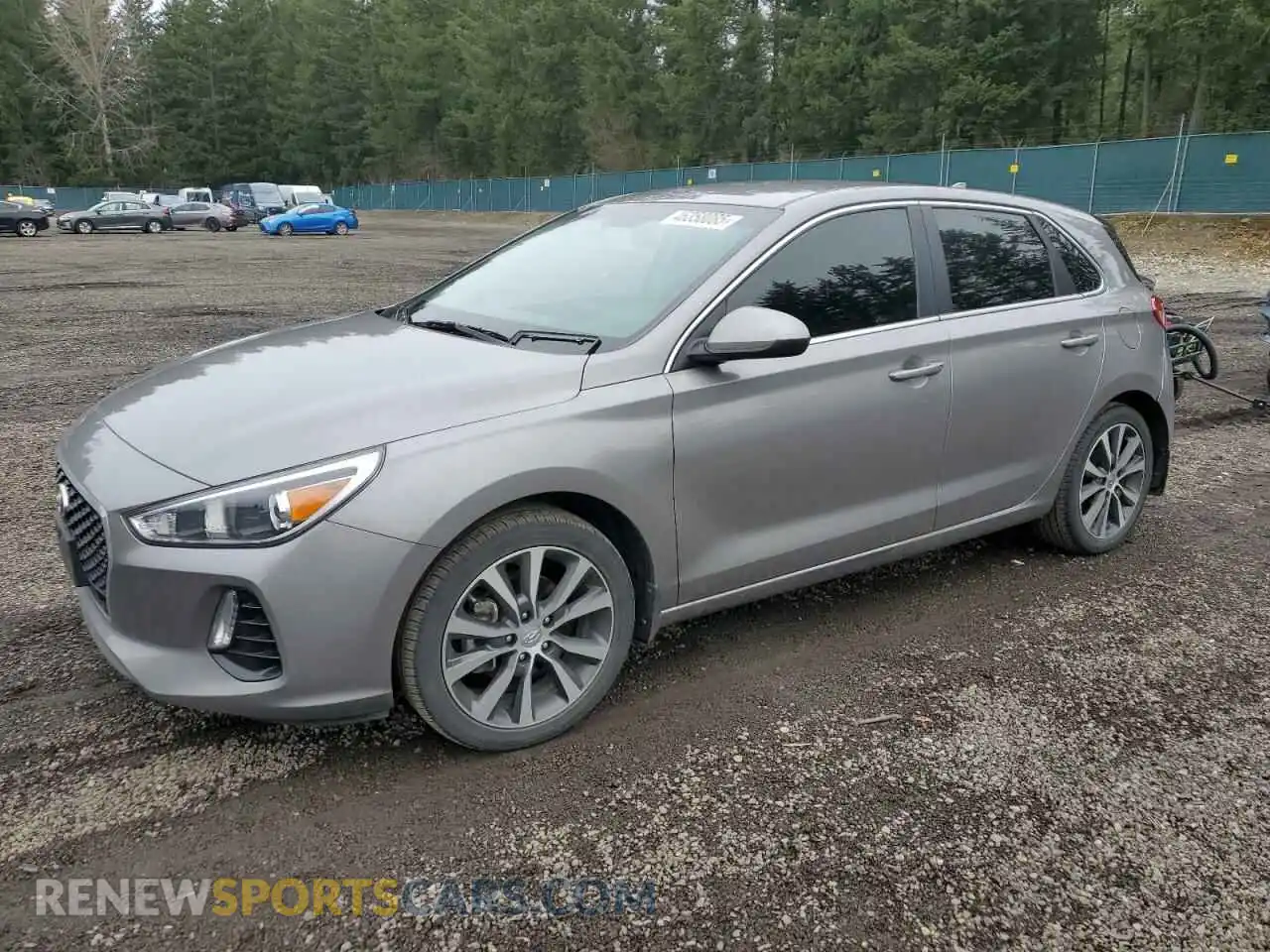 1 Photograph of a damaged car KMHH35LE9LU146050 HYUNDAI ELANTRA 2020