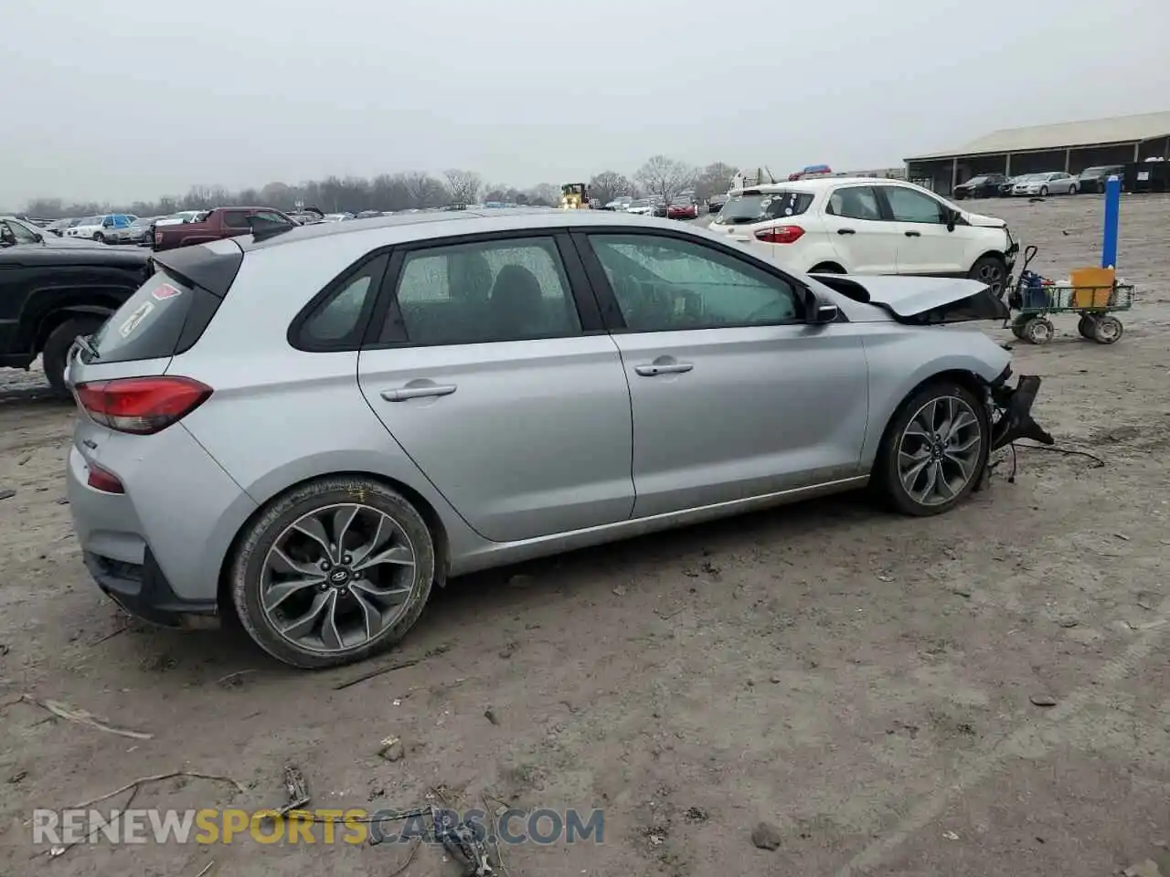 3 Photograph of a damaged car KMHH55LC7LU123469 HYUNDAI ELANTRA 2020