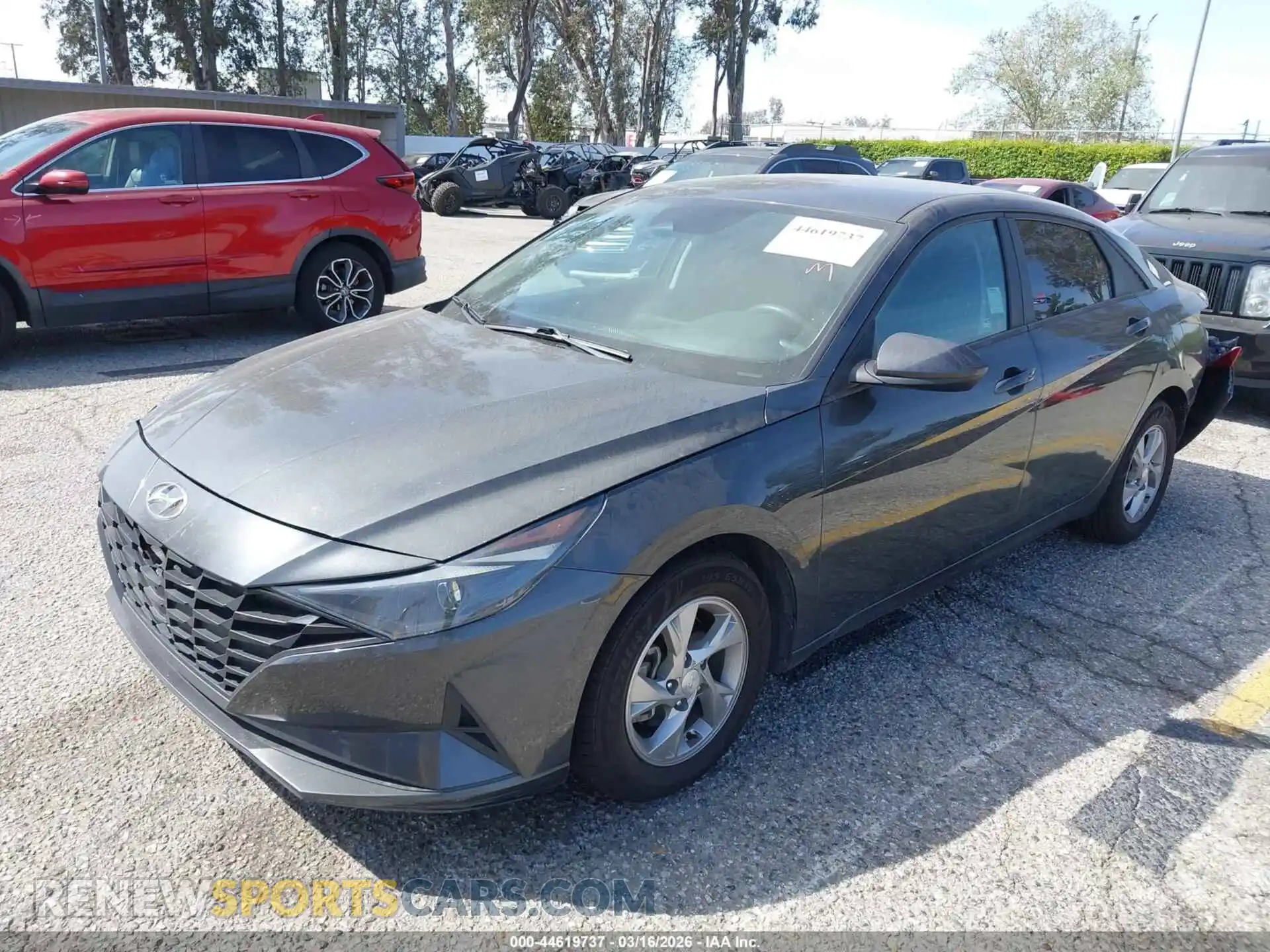 2 Photograph of a damaged car 5NPLL4AG0MH024878 HYUNDAI ELANTRA 2021