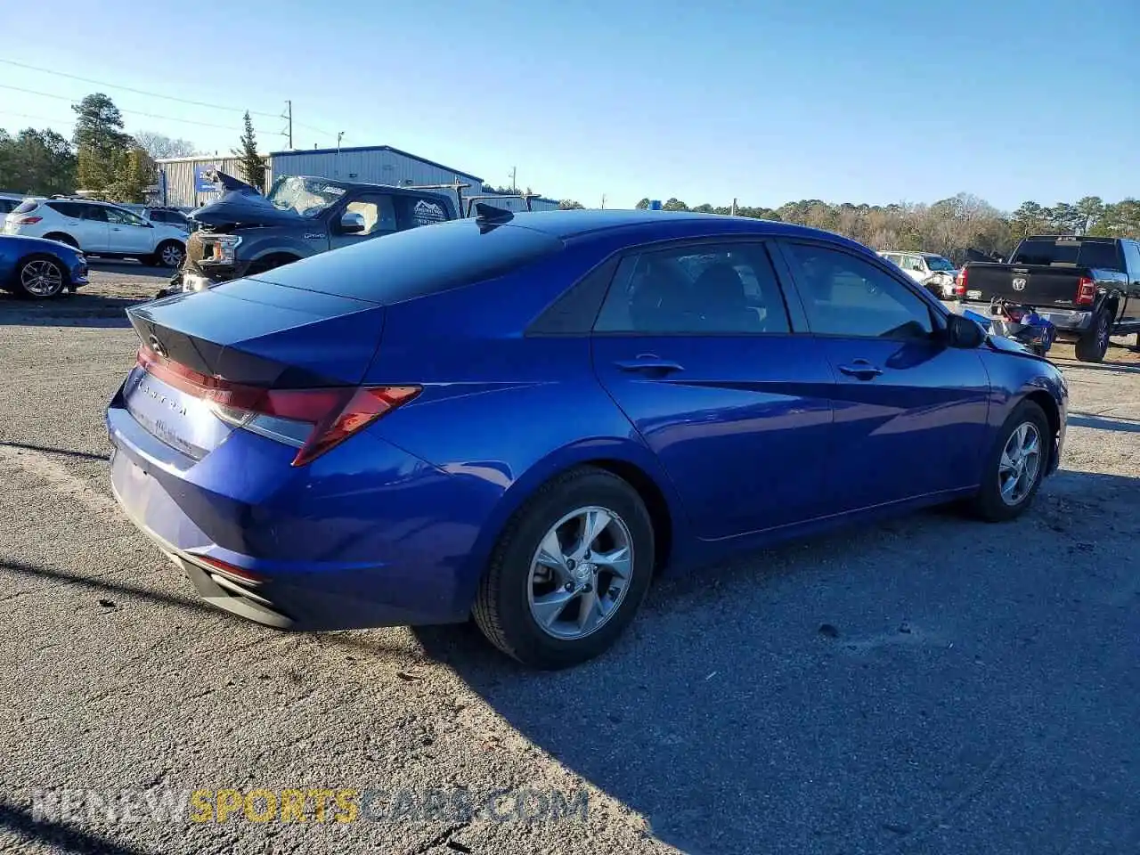3 Photograph of a damaged car 5NPLL4AG0MH024993 HYUNDAI ELANTRA 2021