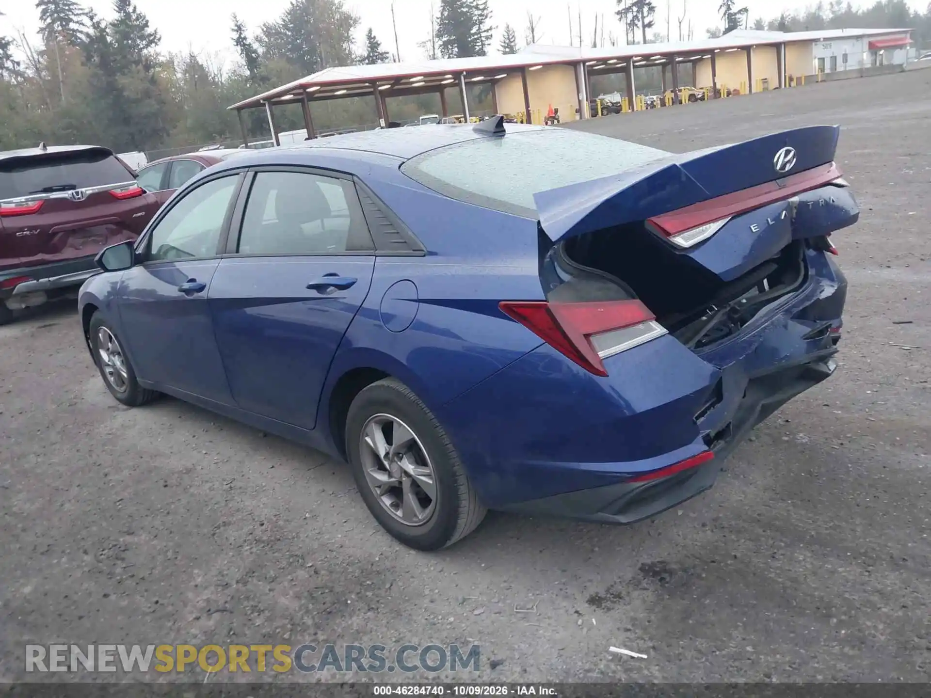 3 Photograph of a damaged car 5NPLL4AG0MH028039 HYUNDAI ELANTRA 2021