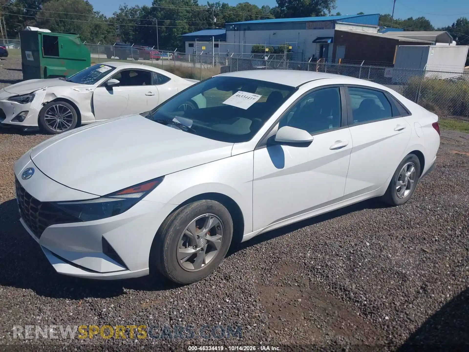 2 fotografías del automóvil dañado 5NPLL4AG0MH042040 HYUNDAI ELANTRA 2021