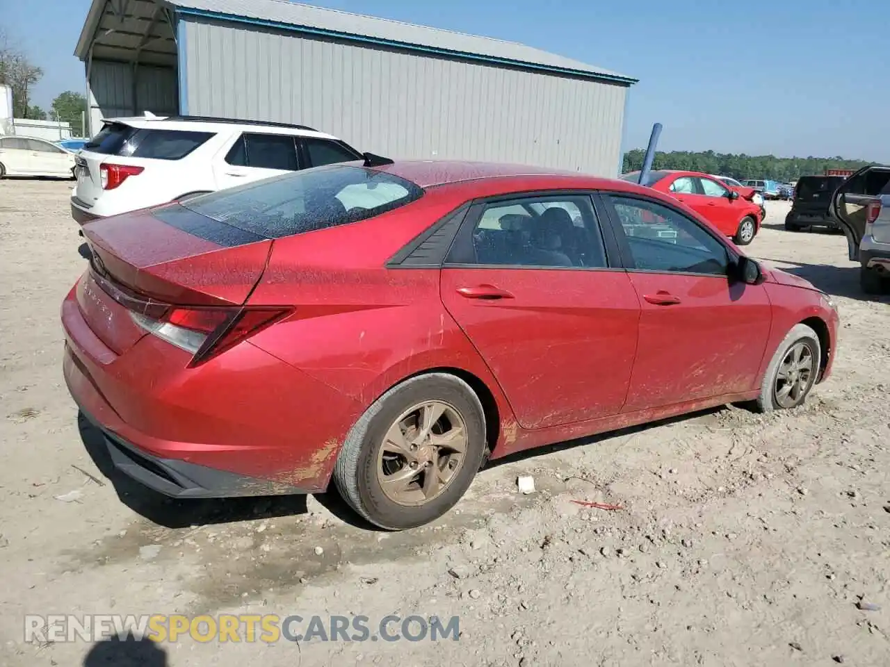 3 Photograph of a damaged car 5NPLL4AG0MH047514 HYUNDAI ELANTRA 2021