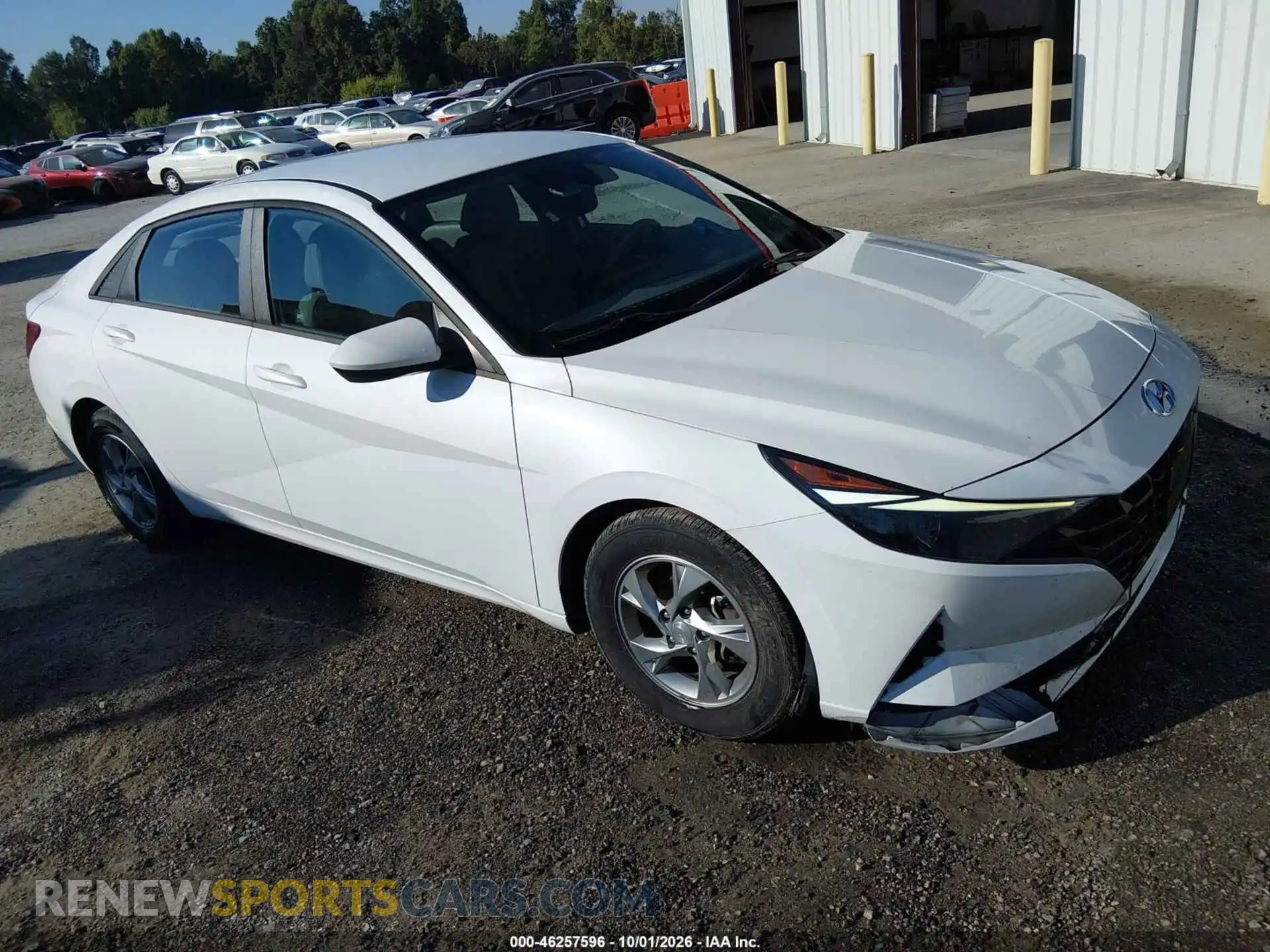 1 fotografías del automóvil dañado 5NPLL4AG0MH048498 HYUNDAI ELANTRA 2021
