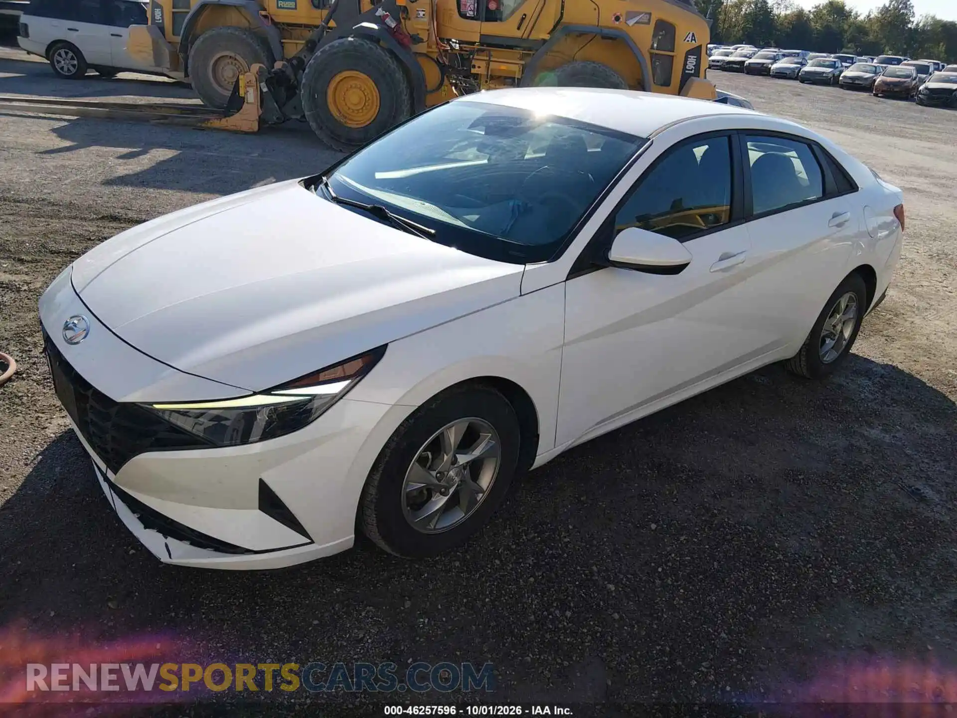 2 fotografías del automóvil dañado 5NPLL4AG0MH048498 HYUNDAI ELANTRA 2021