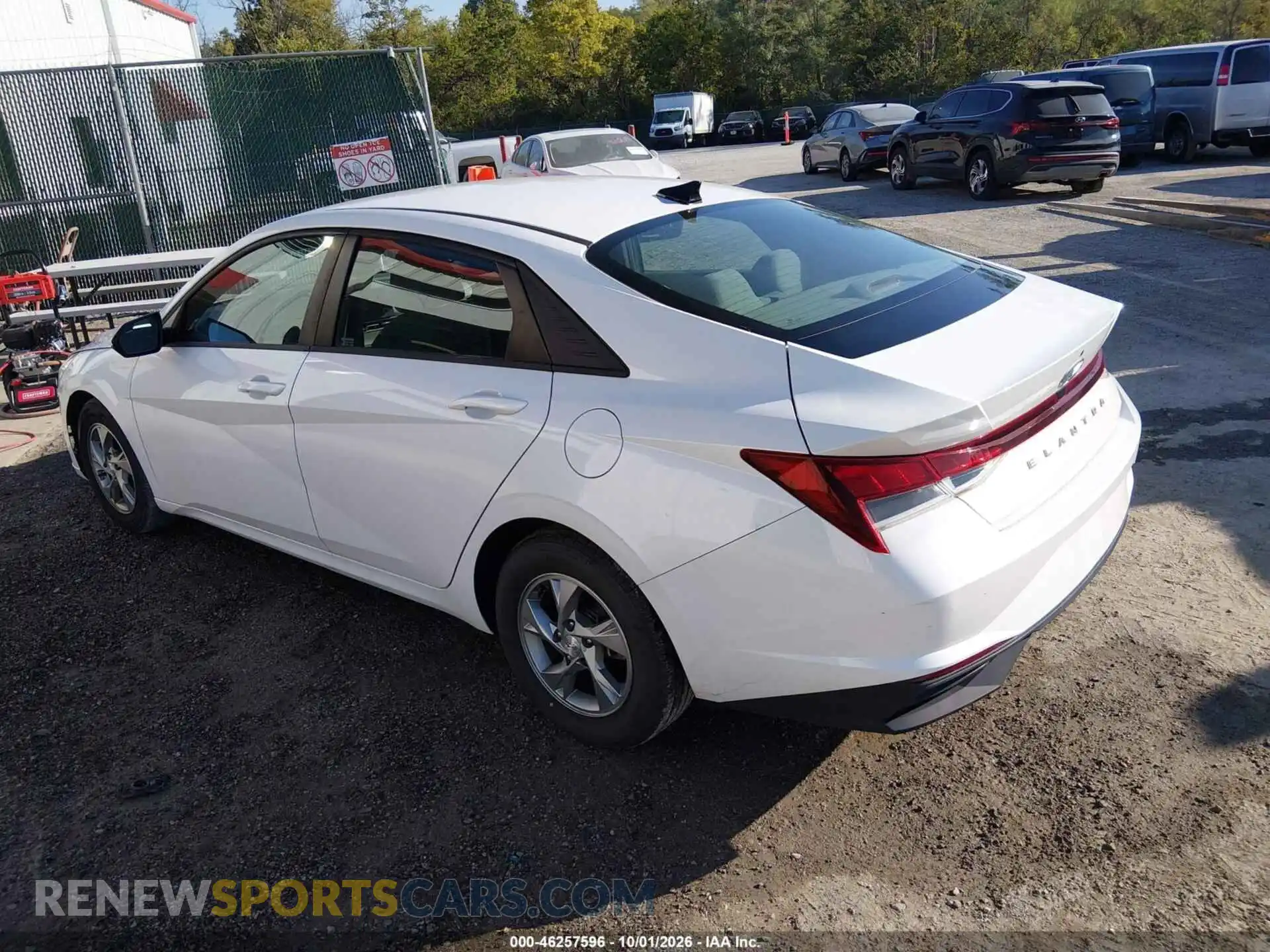 3 fotografías del automóvil dañado 5NPLL4AG0MH048498 HYUNDAI ELANTRA 2021