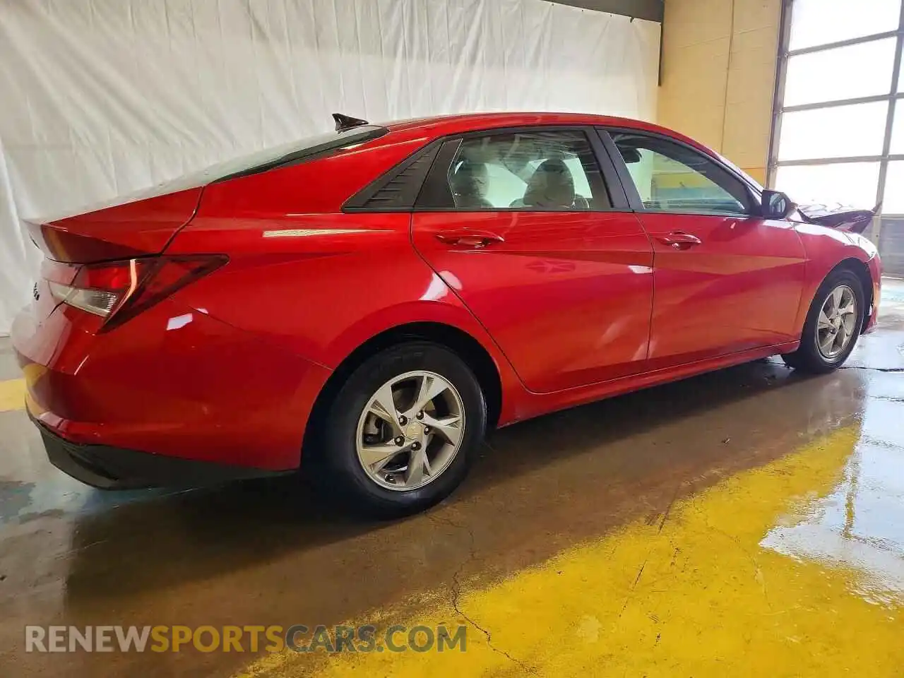 3 fotografías del automóvil dañado 5NPLL4AG0MH049845 HYUNDAI ELANTRA 2021