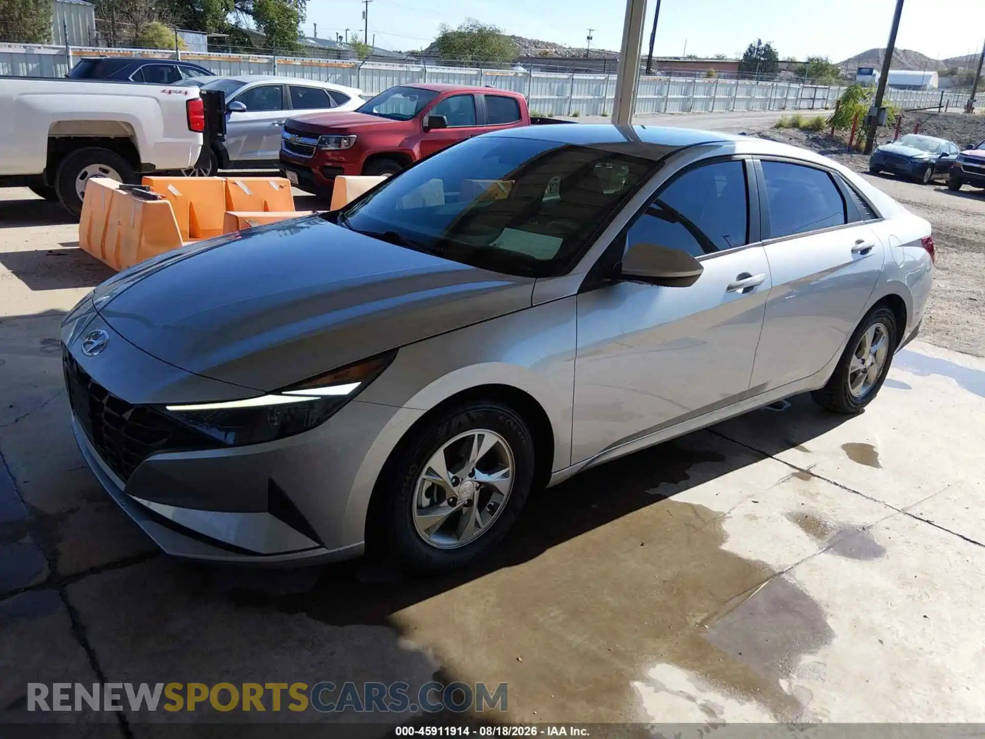 2 Photograph of a damaged car 5NPLL4AG0MH050039 HYUNDAI ELANTRA 2021