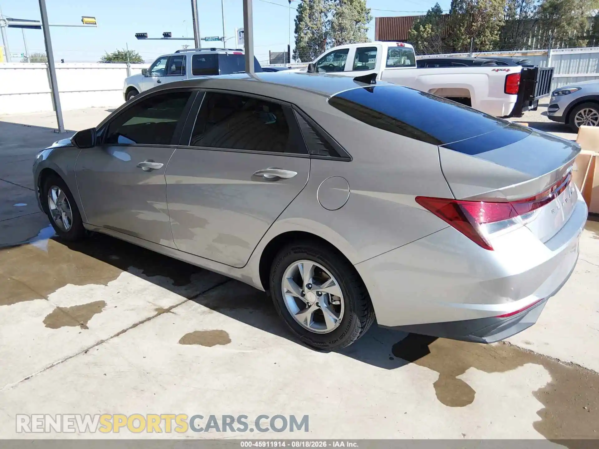 3 Photograph of a damaged car 5NPLL4AG0MH050039 HYUNDAI ELANTRA 2021