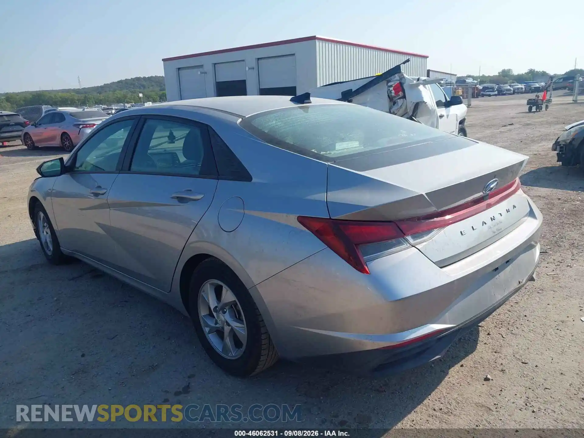 3 Photograph of a damaged car 5NPLL4AG0MH050154 HYUNDAI ELANTRA 2021