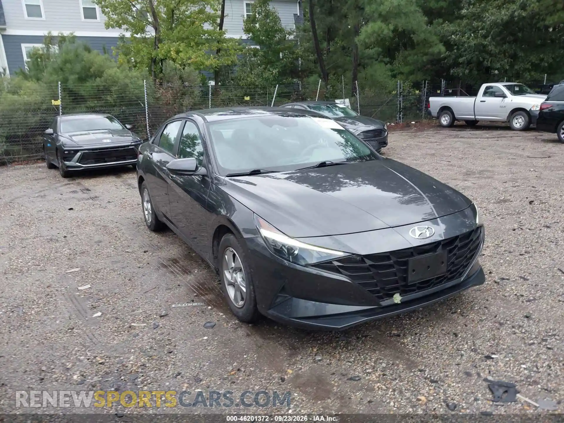 1 Photograph of a damaged car 5NPLL4AG0MH050977 HYUNDAI ELANTRA 2021