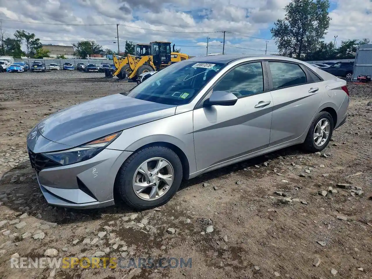 1 fotografías del automóvil dañado 5NPLL4AG1MH011069 HYUNDAI ELANTRA 2021