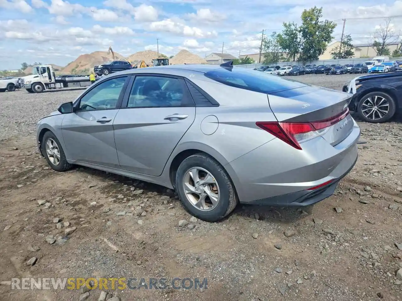 2 fotografías del automóvil dañado 5NPLL4AG1MH011069 HYUNDAI ELANTRA 2021