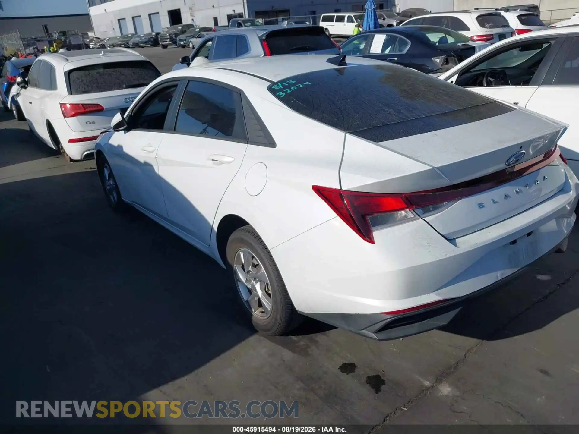 3 Photograph of a damaged car 5NPLL4AG1MH022749 HYUNDAI ELANTRA 2021