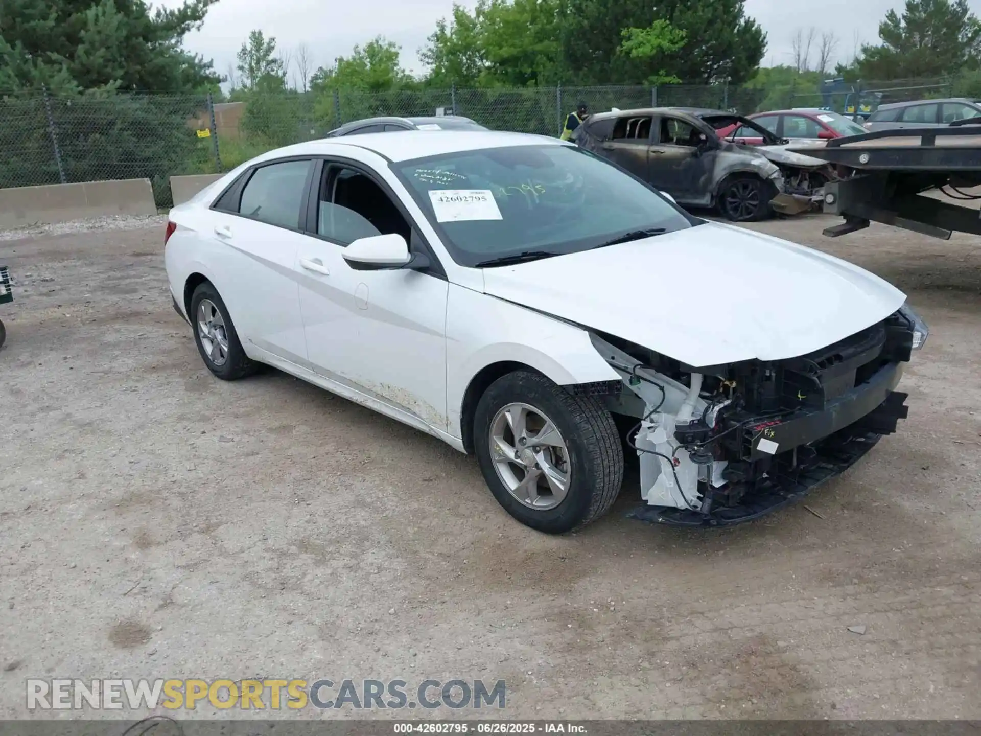 1 Фотография поврежденного автомобиля 5NPLL4AG1MH025344 HYUNDAI ELANTRA 2021