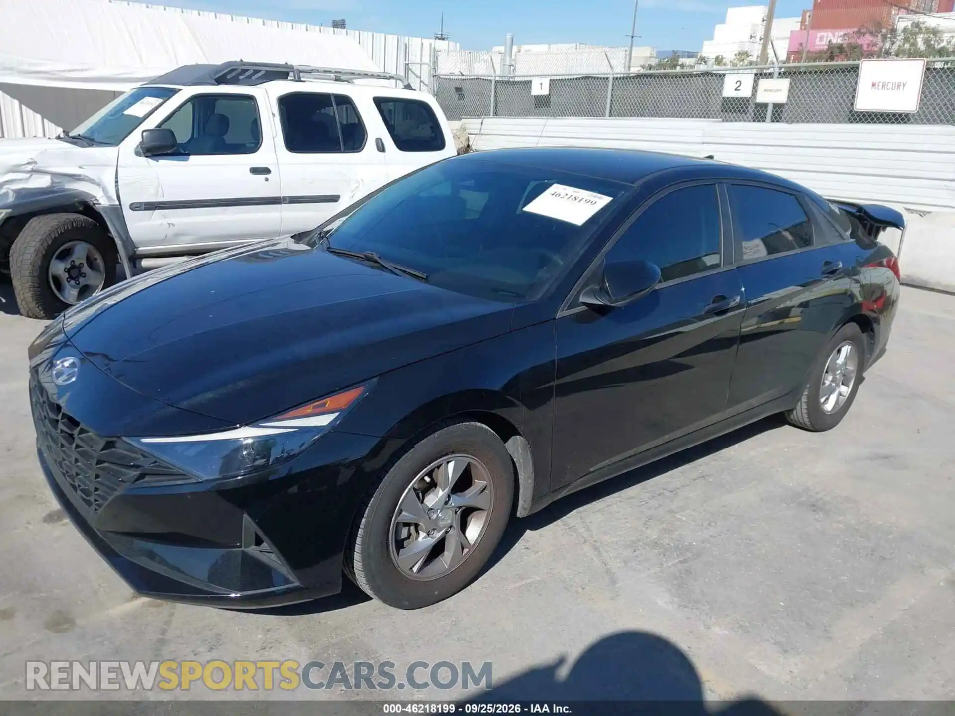 2 Photograph of a damaged car 5NPLL4AG1MH032794 HYUNDAI ELANTRA 2021