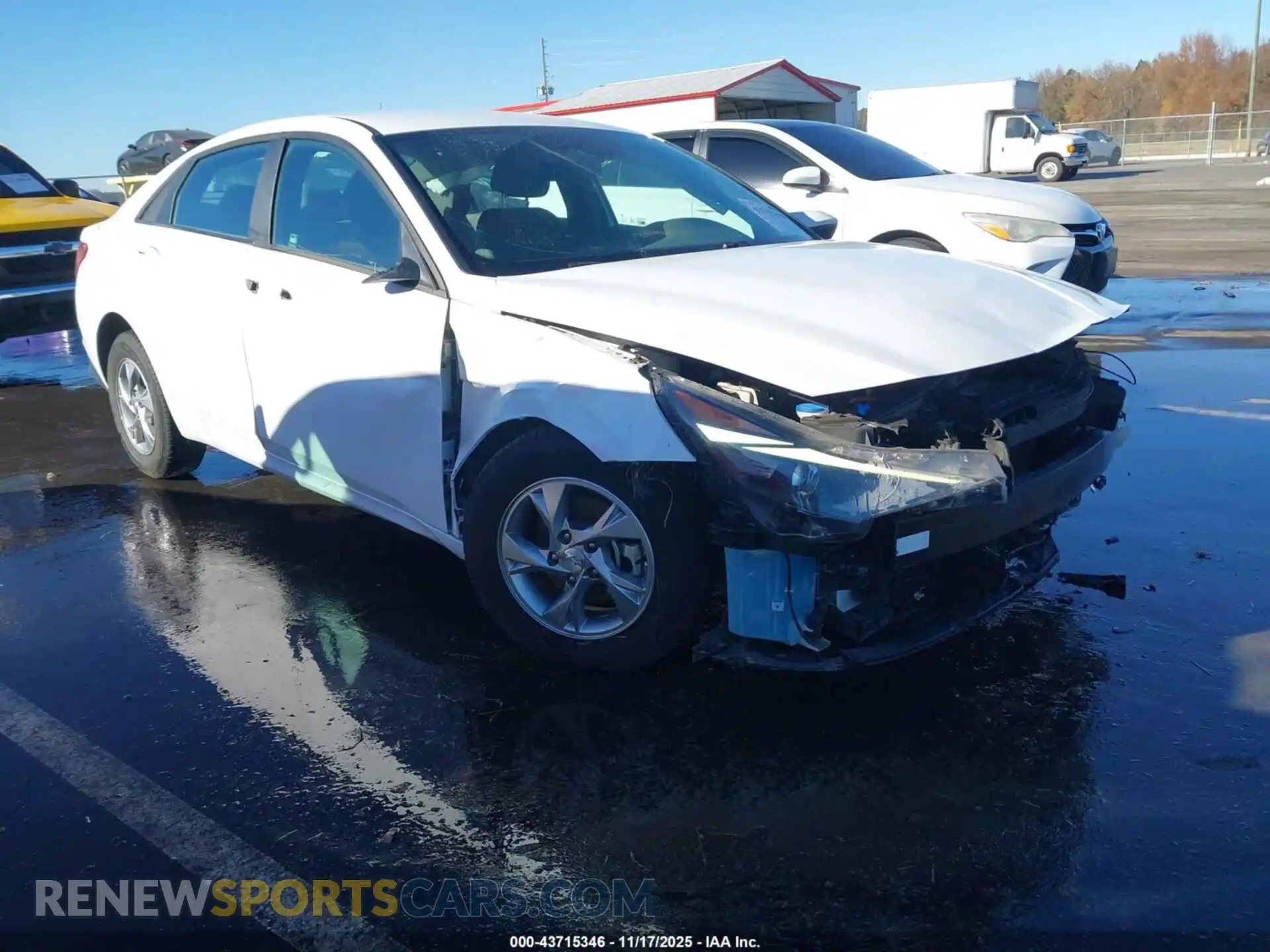 1 Photograph of a damaged car 5NPLL4AG1MH040362 HYUNDAI ELANTRA 2021