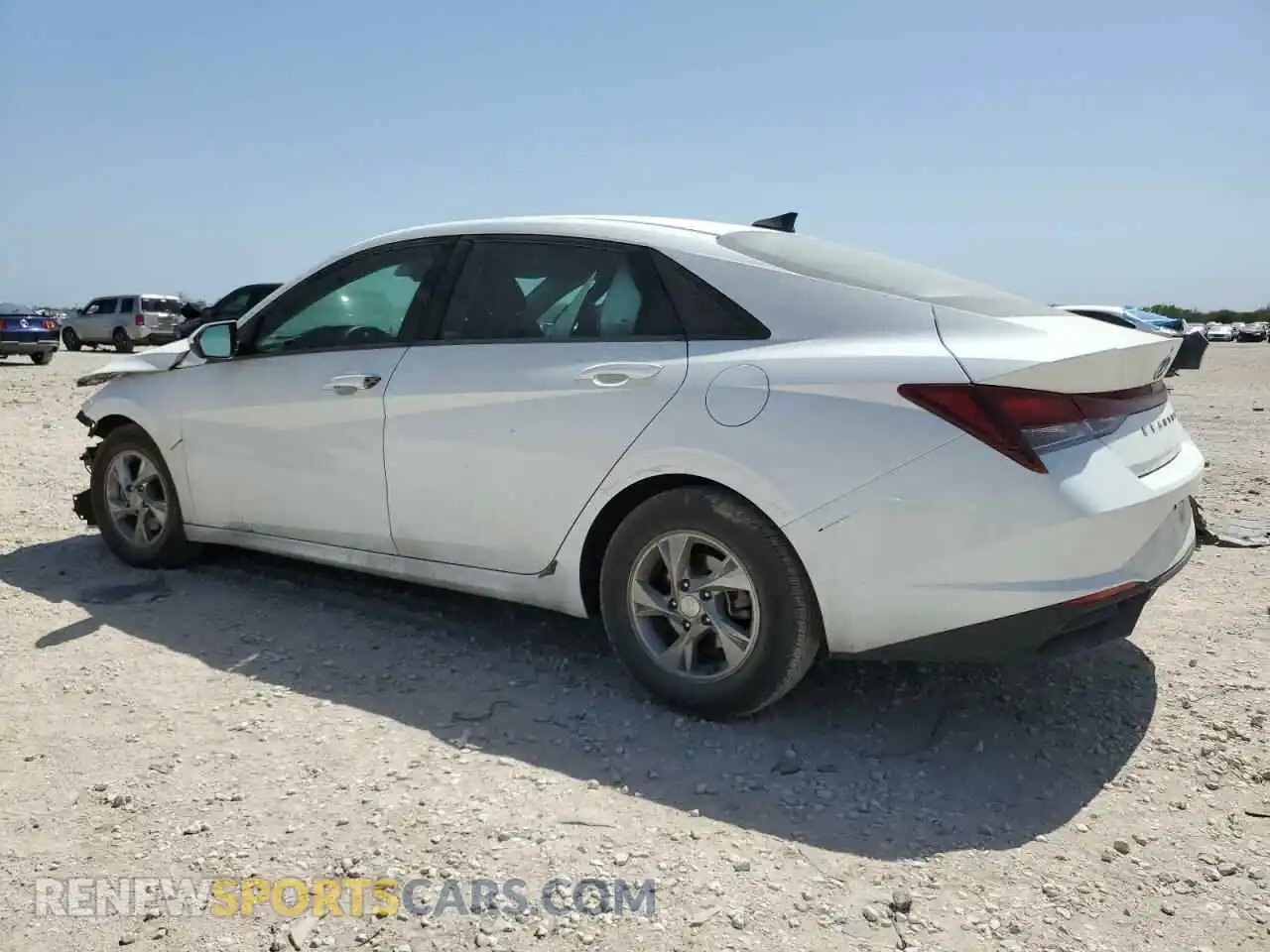 2 Photograph of a damaged car 5NPLL4AG1MH041642 HYUNDAI ELANTRA 2021