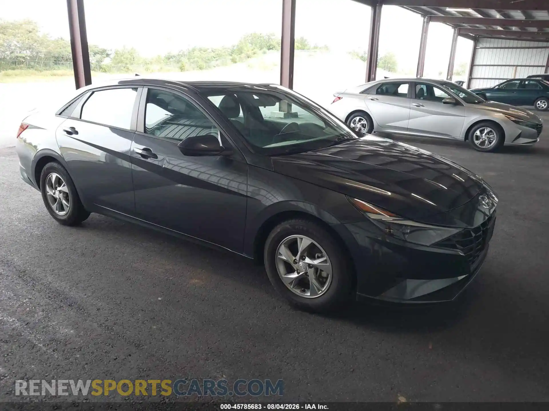 1 Photograph of a damaged car 5NPLL4AG1MH042810 HYUNDAI ELANTRA 2021