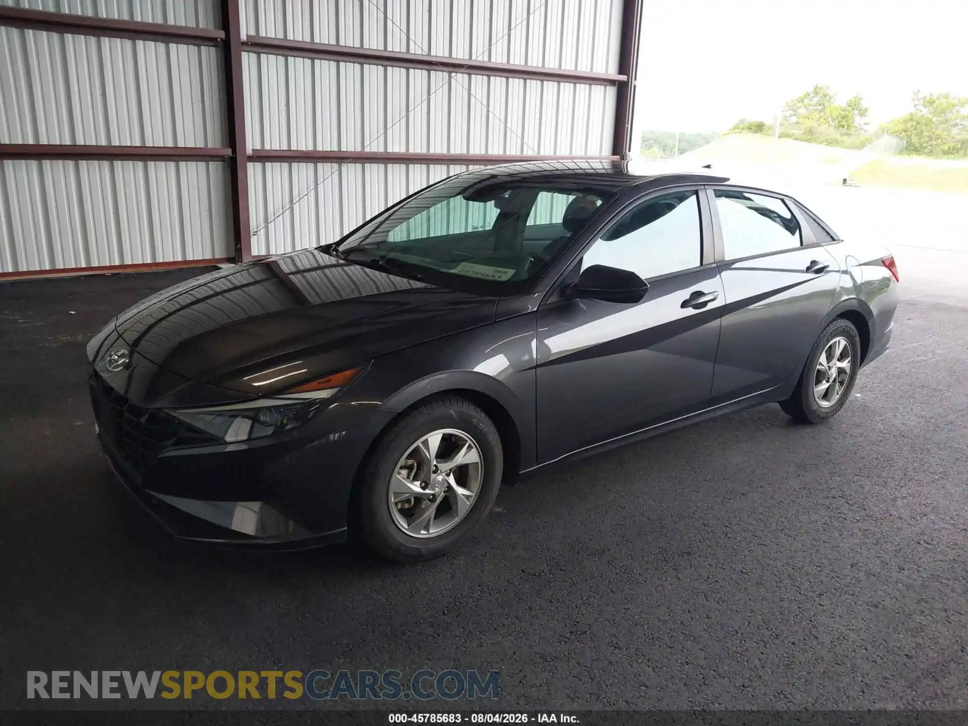 2 Photograph of a damaged car 5NPLL4AG1MH042810 HYUNDAI ELANTRA 2021