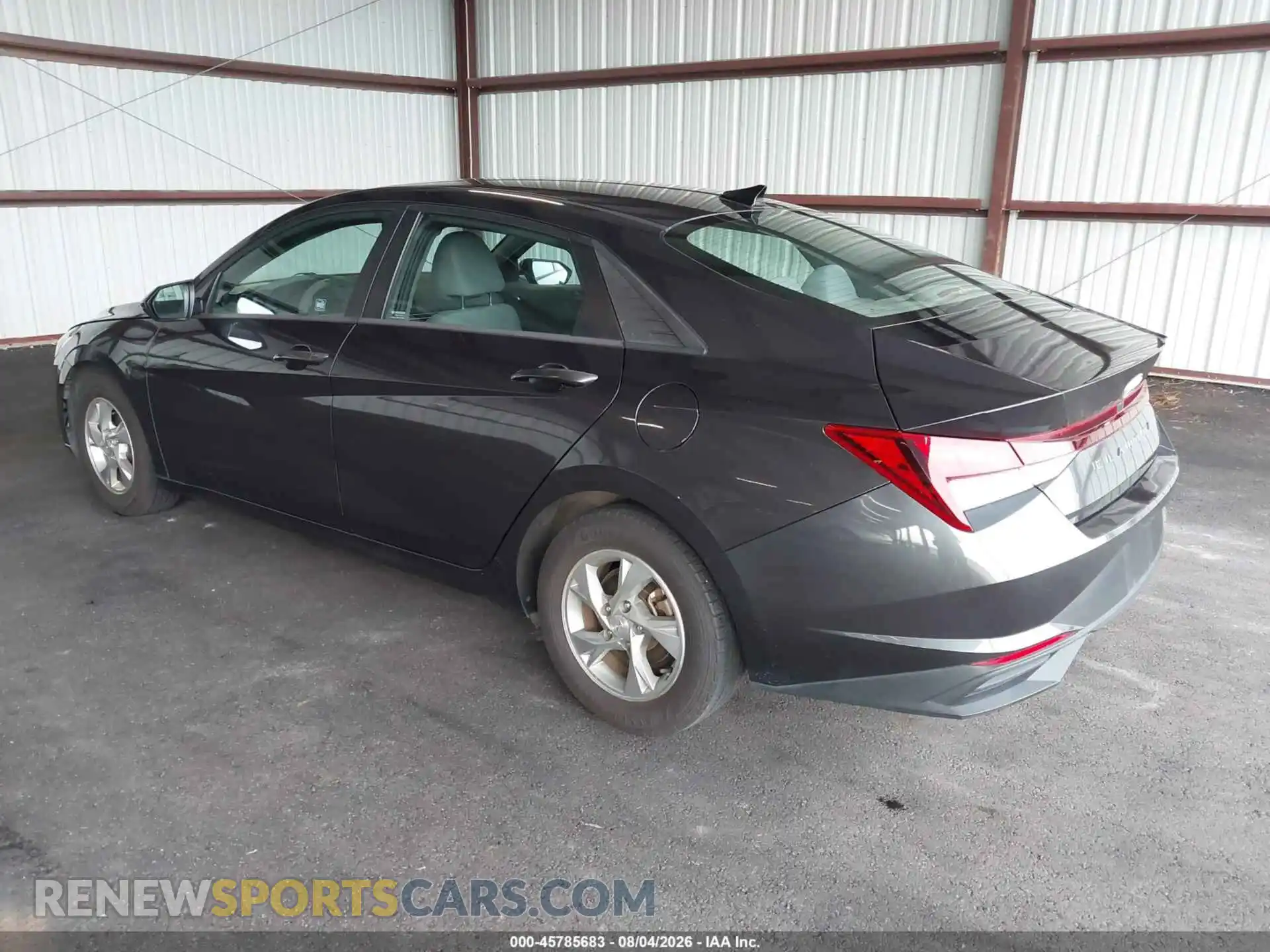 3 Photograph of a damaged car 5NPLL4AG1MH042810 HYUNDAI ELANTRA 2021