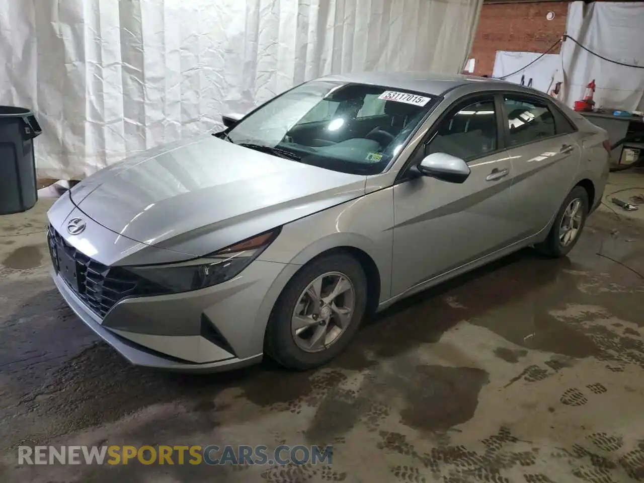 1 Фотография поврежденного автомобиля 5NPLL4AG1MH045528 HYUNDAI ELANTRA 2021