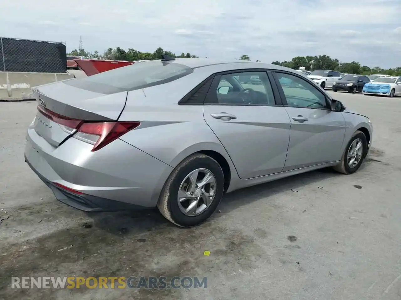 3 Photograph of a damaged car 5NPLL4AG1MH047103 HYUNDAI ELANTRA 2021