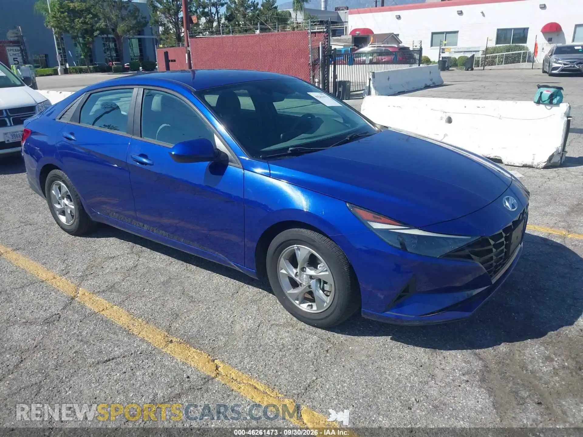 1 fotografías del automóvil dañado 5NPLL4AG1MH048347 HYUNDAI ELANTRA 2021