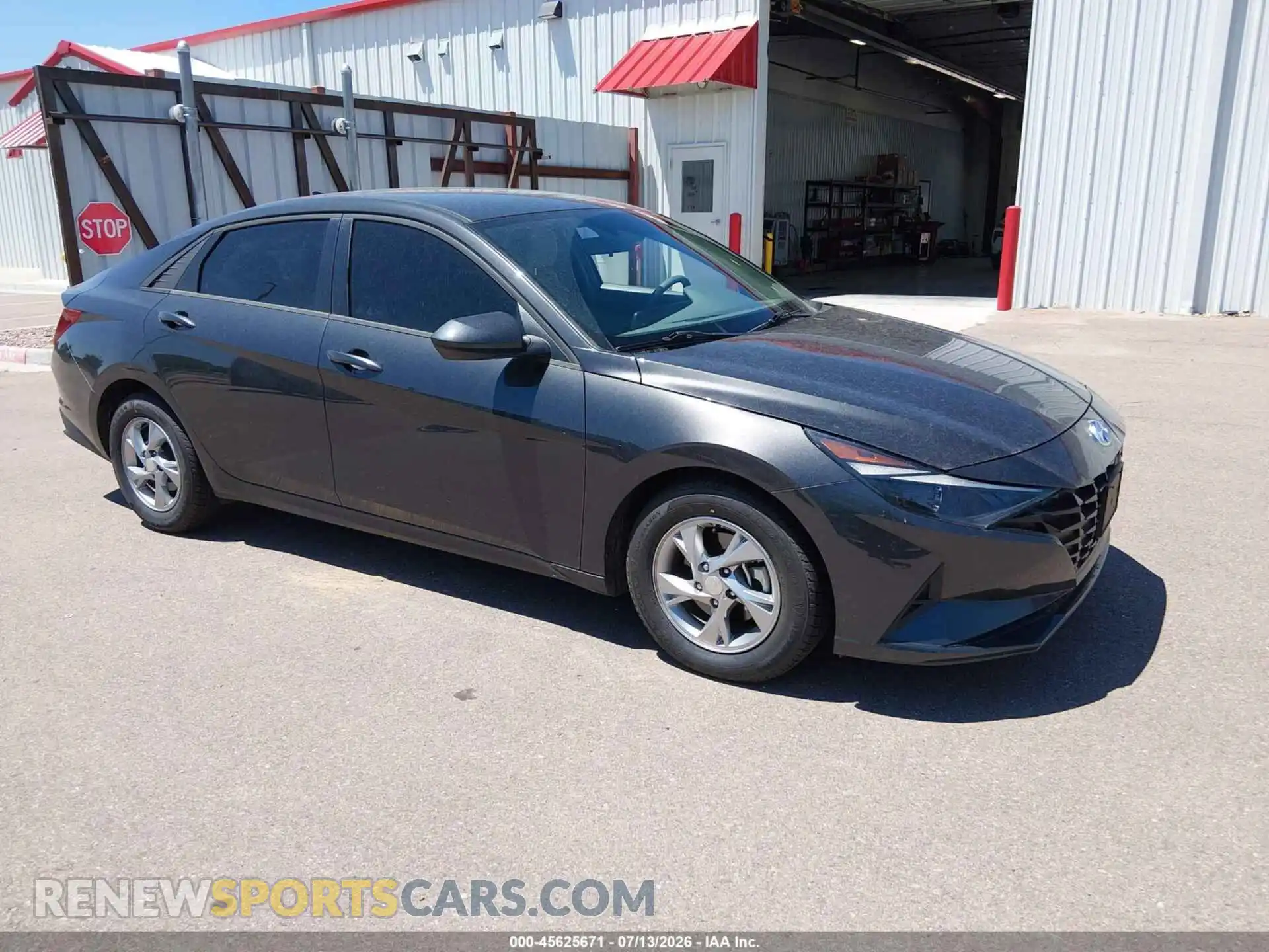 1 Photograph of a damaged car 5NPLL4AG1MH049580 HYUNDAI ELANTRA 2021