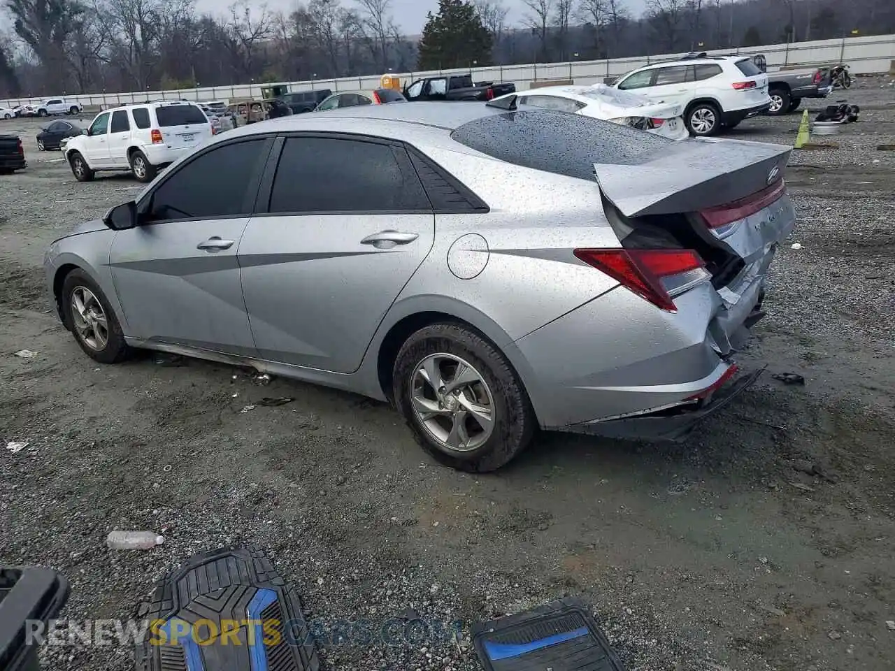 2 Photograph of a damaged car 5NPLL4AG1MH050762 HYUNDAI ELANTRA 2021