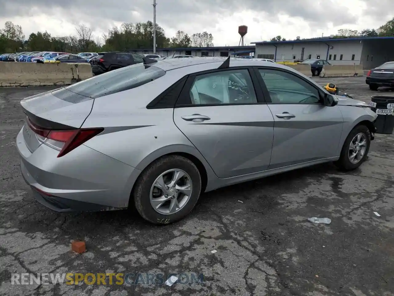 3 Photograph of a damaged car 5NPLL4AG1MH052687 HYUNDAI ELANTRA 2021
