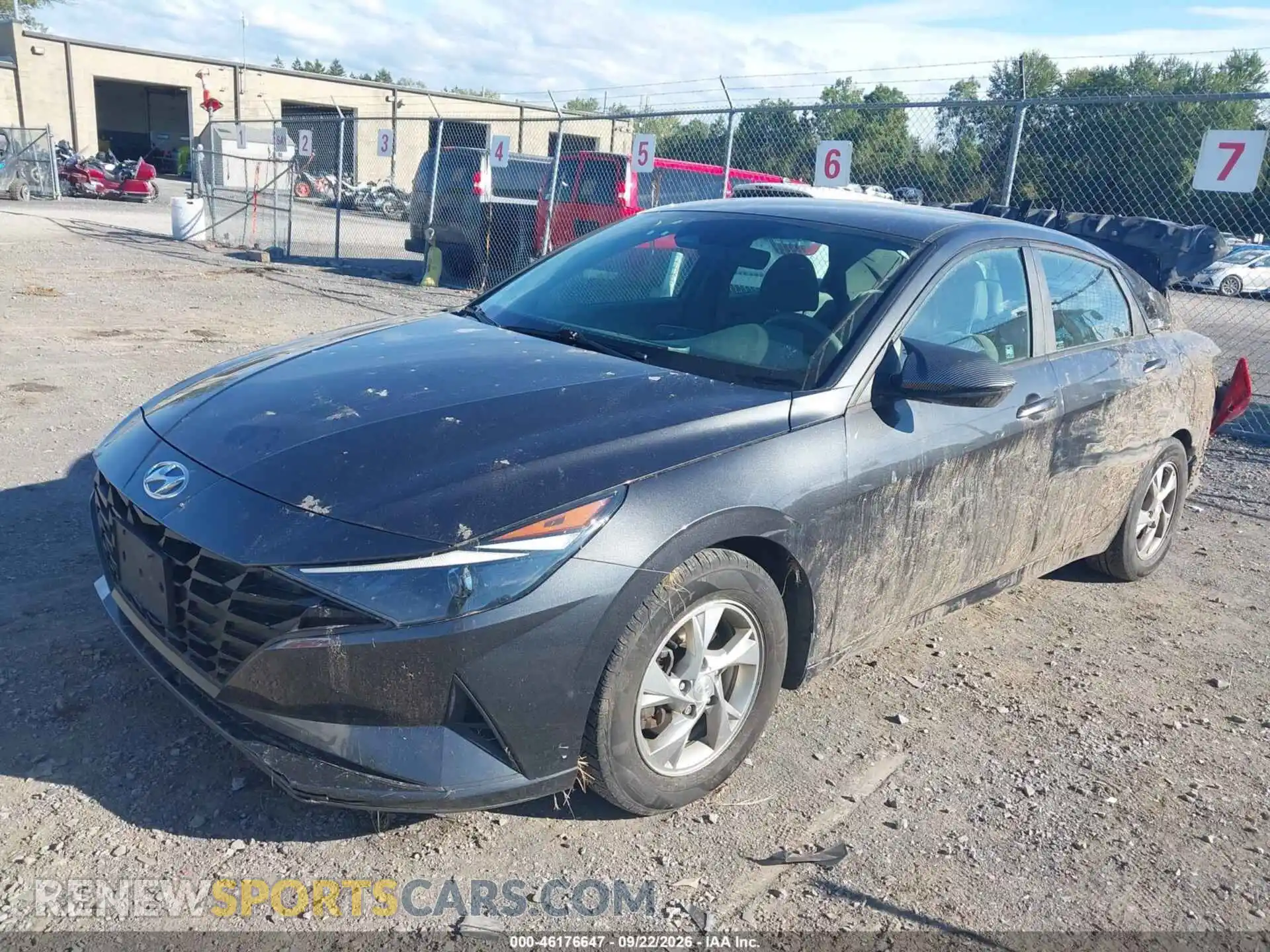 2 Photograph of a damaged car 5NPLL4AG2MH014482 HYUNDAI ELANTRA 2021