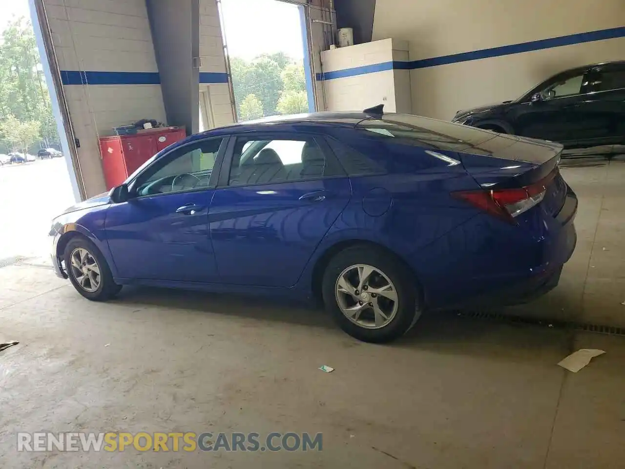 2 Photograph of a damaged car 5NPLL4AG2MH038121 HYUNDAI ELANTRA 2021