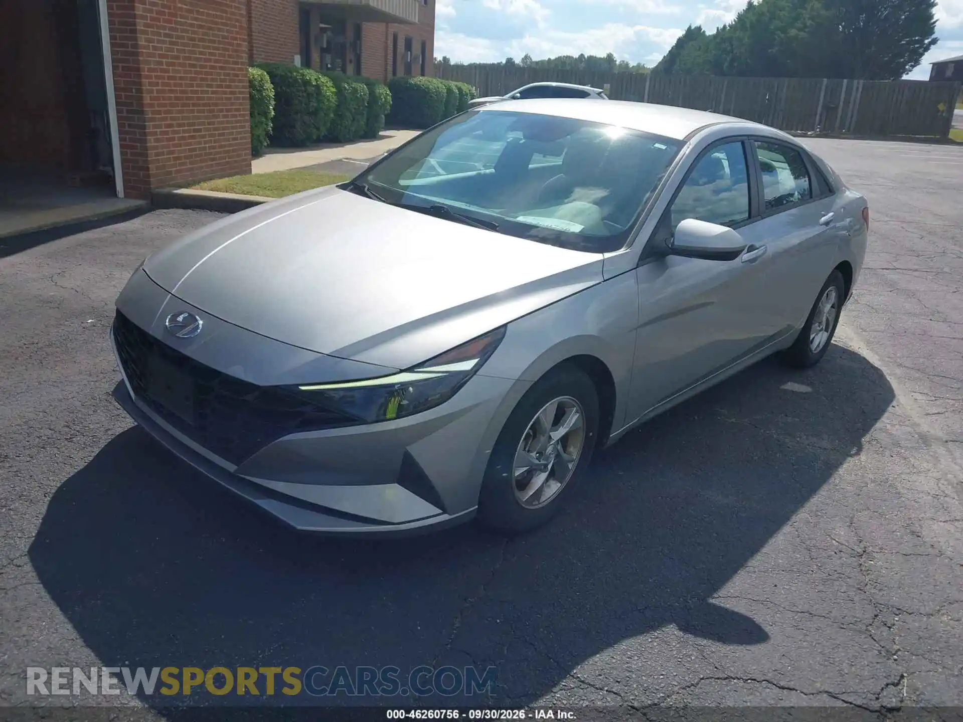 2 Photograph of a damaged car 5NPLL4AG2MH045179 HYUNDAI ELANTRA 2021