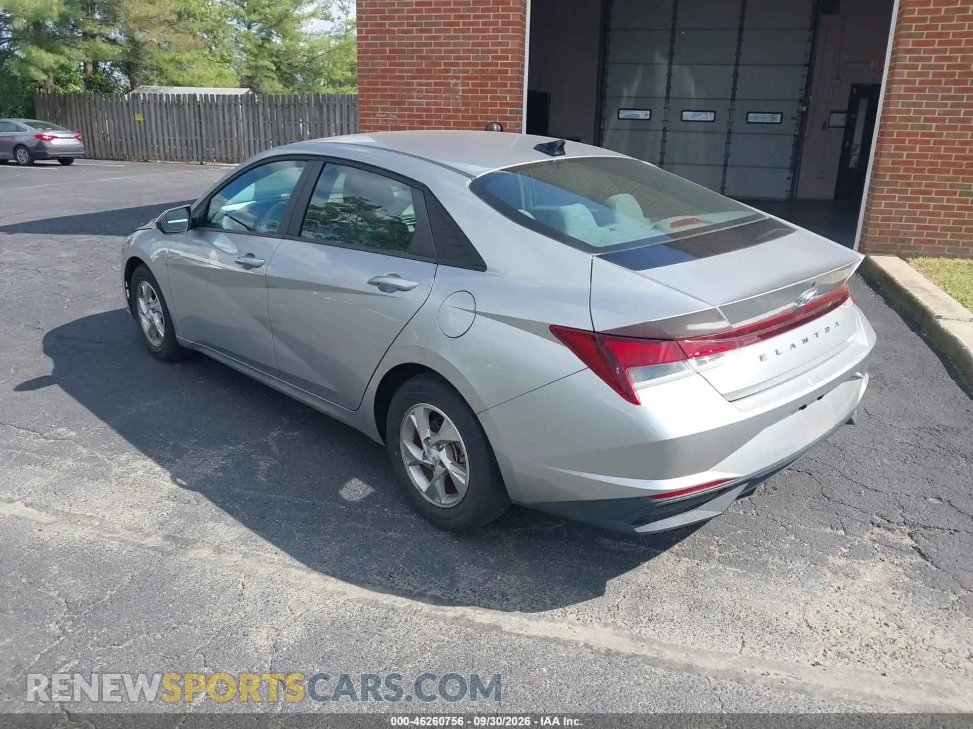 3 Photograph of a damaged car 5NPLL4AG2MH045179 HYUNDAI ELANTRA 2021