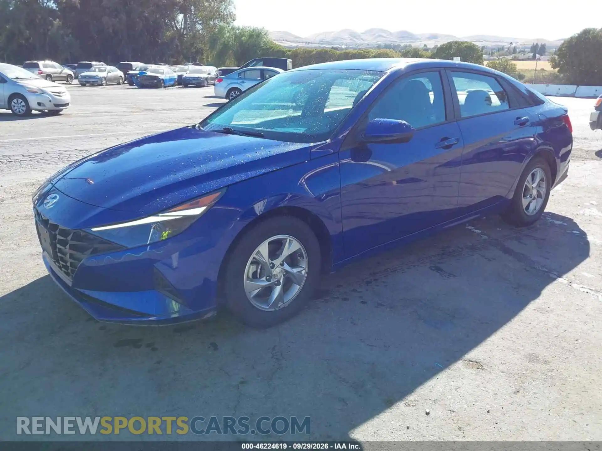 2 Photograph of a damaged car 5NPLL4AG2MH045988 HYUNDAI ELANTRA 2021