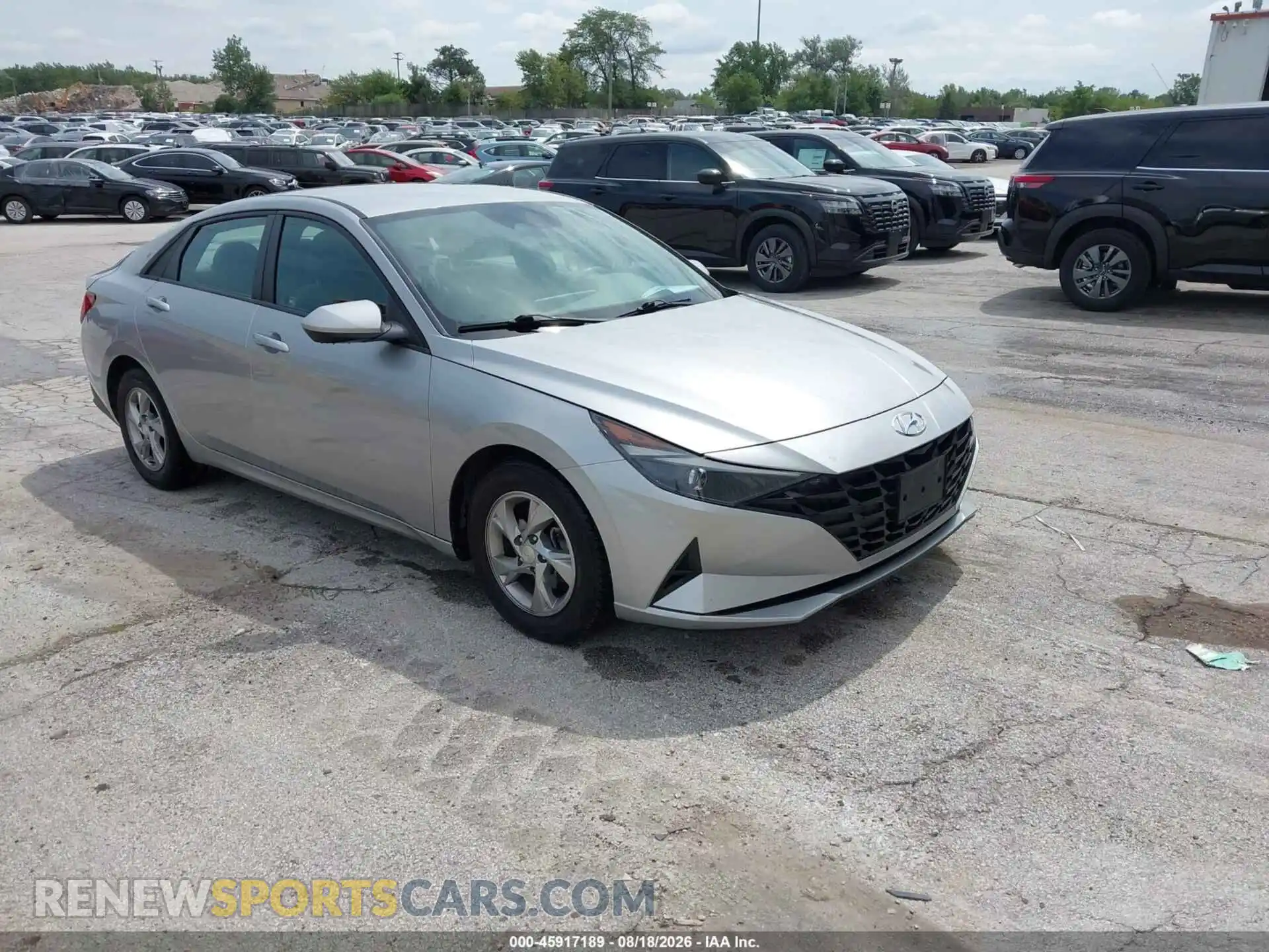 1 fotografías del automóvil dañado 5NPLL4AG2MH047188 HYUNDAI ELANTRA 2021
