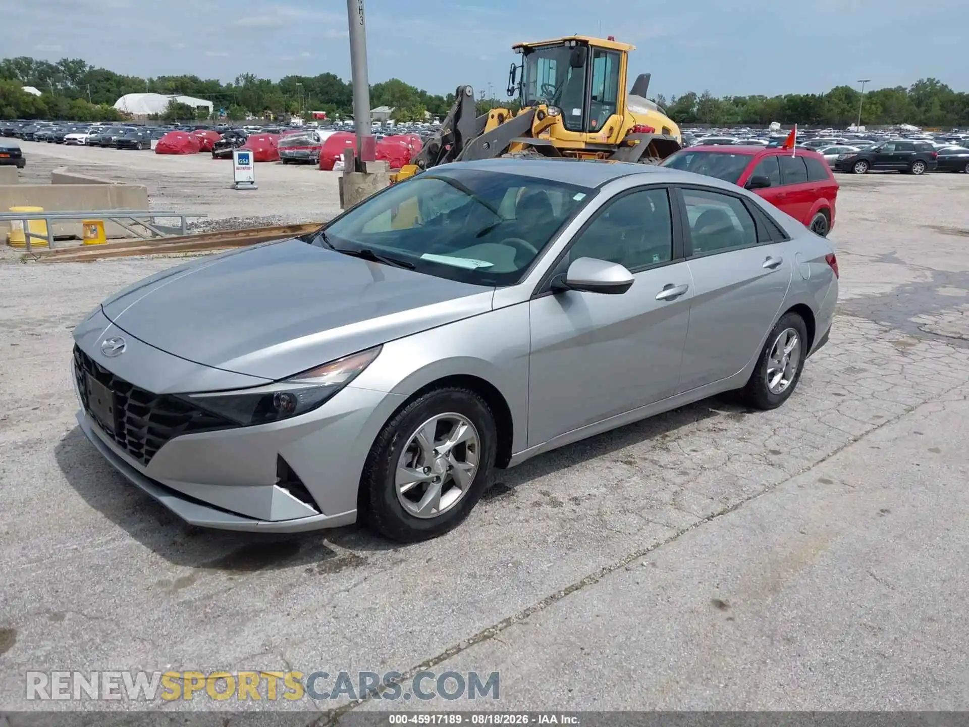 2 fotografías del automóvil dañado 5NPLL4AG2MH047188 HYUNDAI ELANTRA 2021