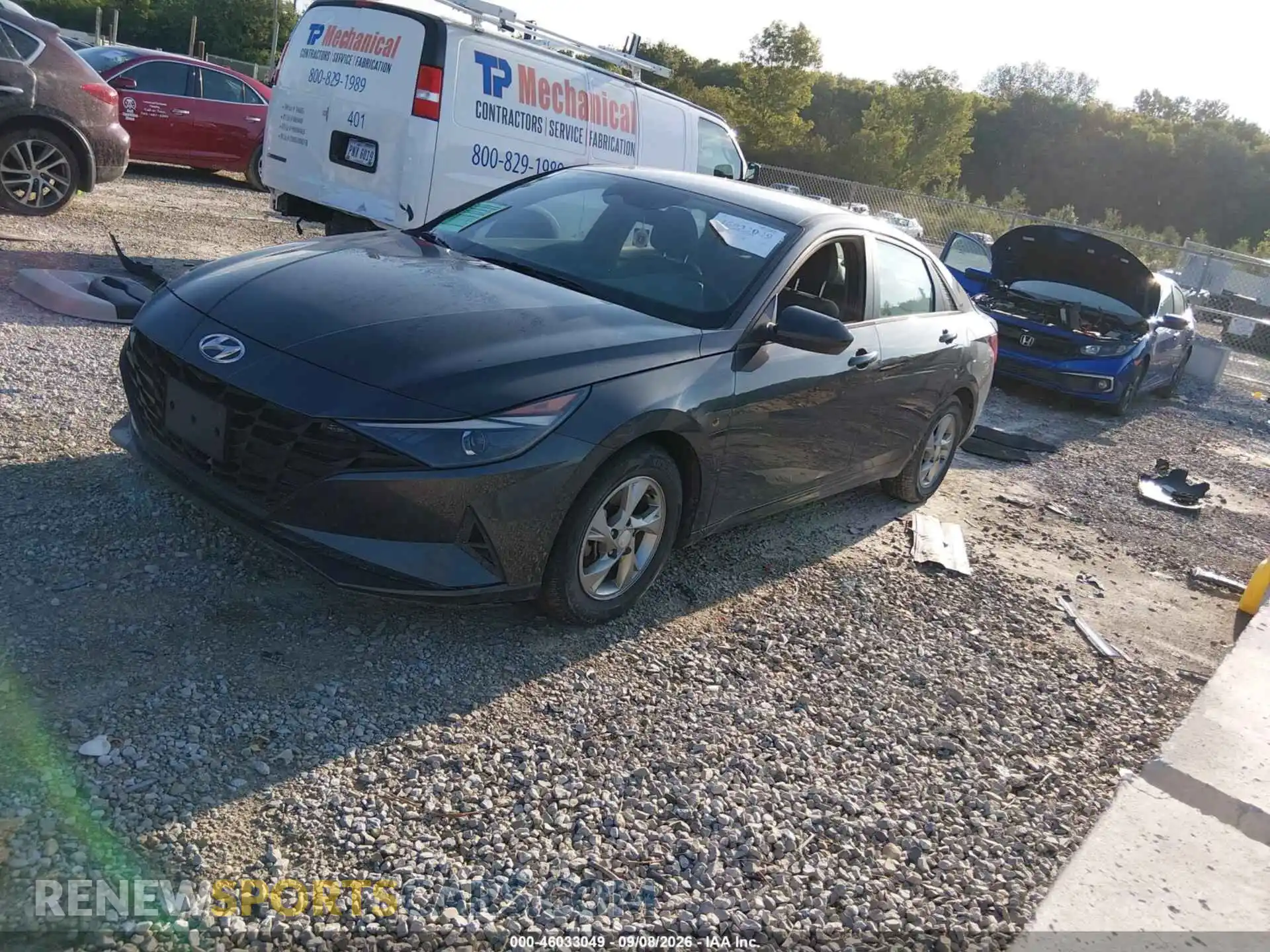 2 Photograph of a damaged car 5NPLL4AG2MH049345 HYUNDAI ELANTRA 2021