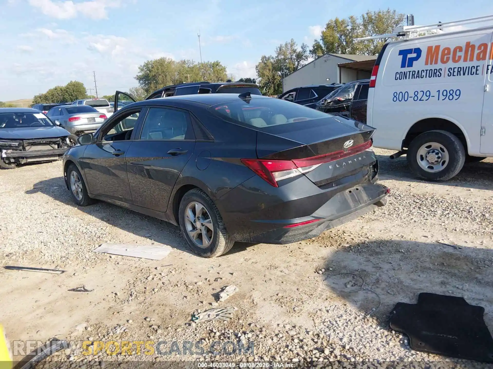 3 Photograph of a damaged car 5NPLL4AG2MH049345 HYUNDAI ELANTRA 2021