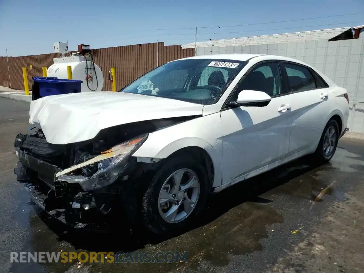 1 fotografías del automóvil dañado 5NPLL4AG2MH050673 HYUNDAI ELANTRA 2021