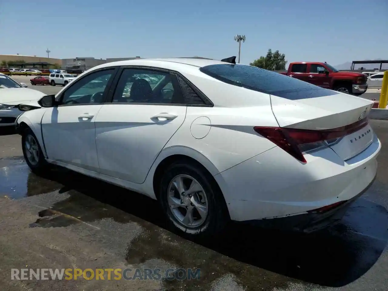 2 fotografías del automóvil dañado 5NPLL4AG2MH050673 HYUNDAI ELANTRA 2021