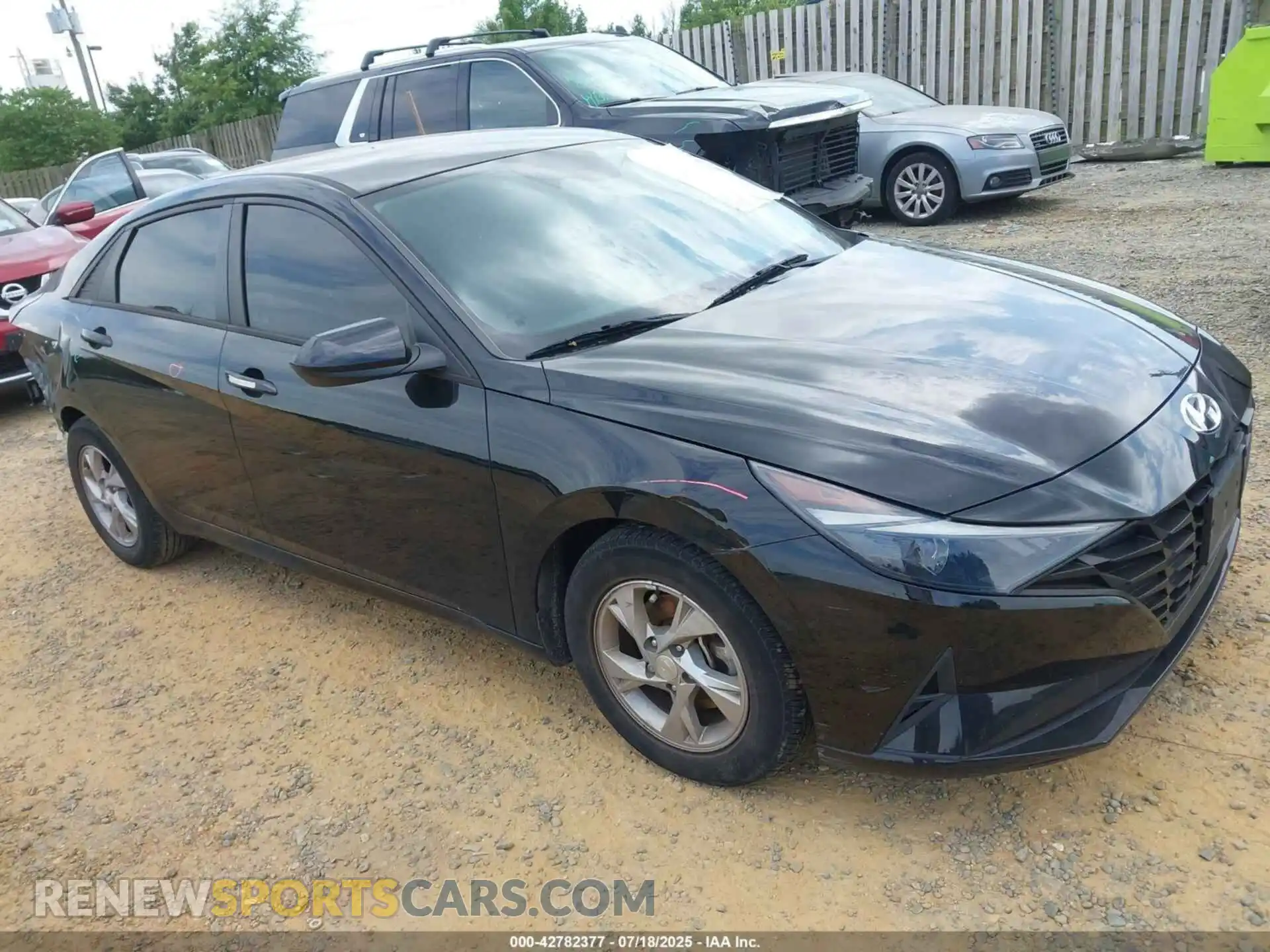 1 Photograph of a damaged car 5NPLL4AG3MH014264 HYUNDAI ELANTRA 2021