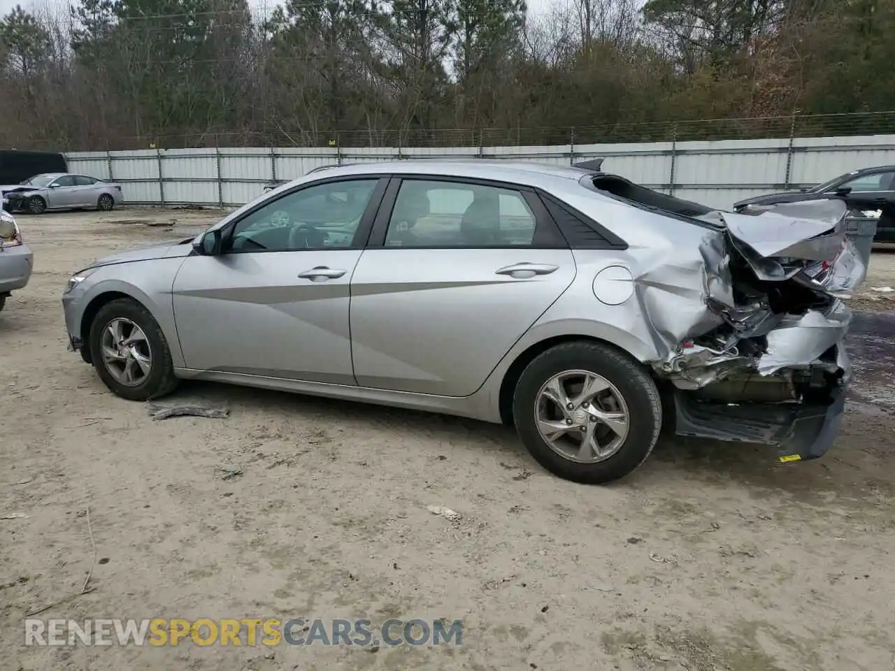 2 Photograph of a damaged car 5NPLL4AG3MH014359 HYUNDAI ELANTRA 2021